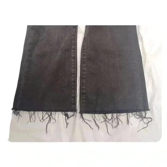 Hidden Black Raw Hem Skinny Stretchy High Rise Ankle Jeans Size 26 - Picture 8 of 12